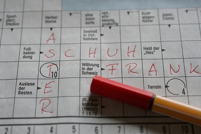 Palavras cruzadas: 3 dicas para treinar
